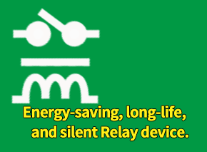 Energy-saving, long-life, and silent Relay device. 